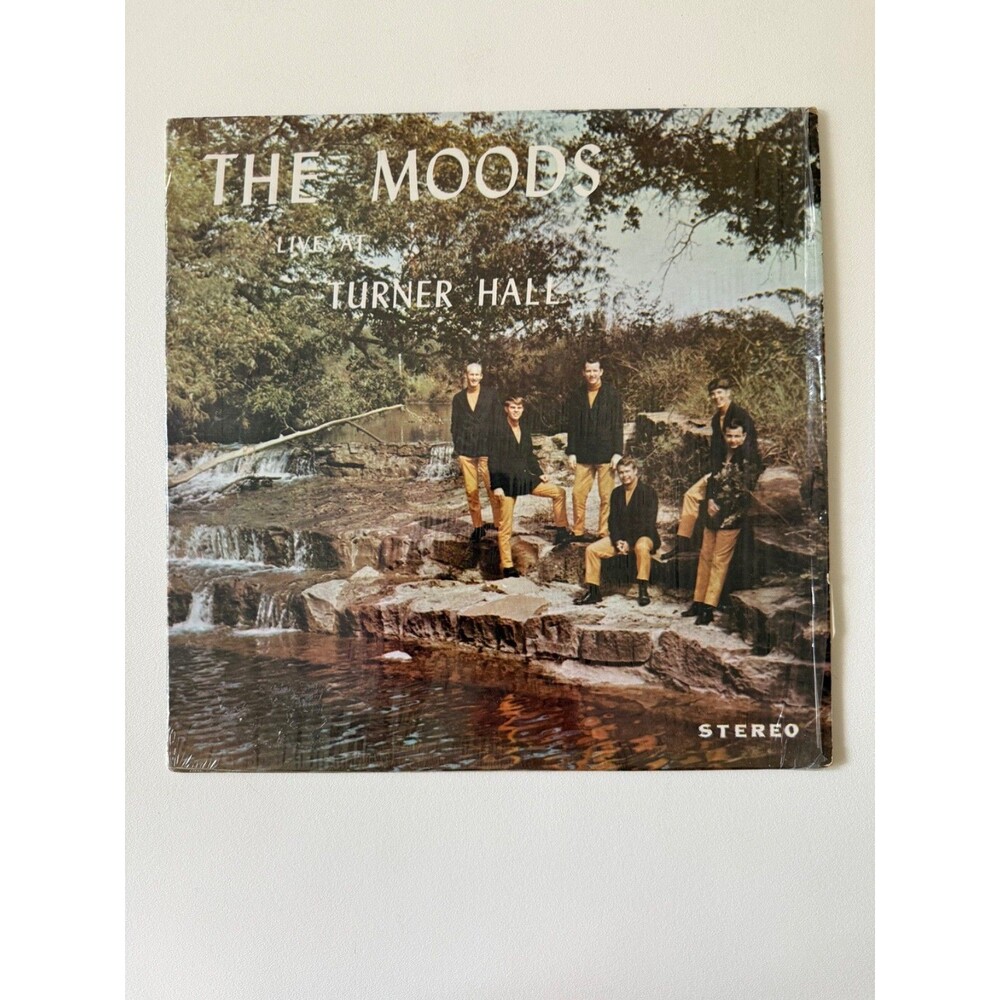 The Moods Live At Turner Hall LP 1969 ACR HRS_33-6933 Shrink EX Ultrasonic Clean